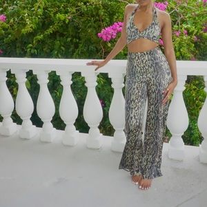 2 piece snake skin set